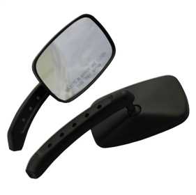 Motorcycle Rectangle Small Mirror Kit 01945